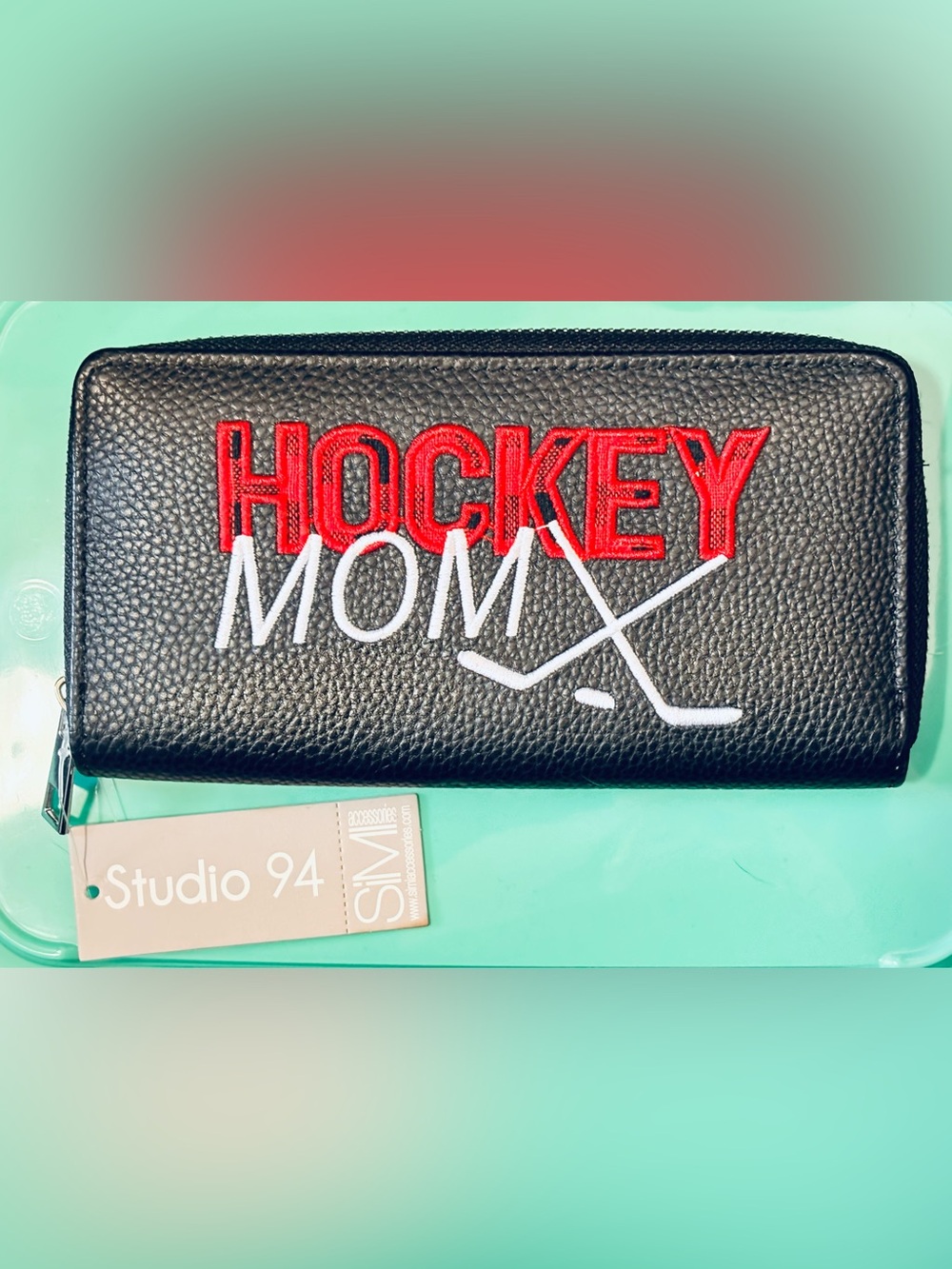 Hockey Mom Full Size Wallet
